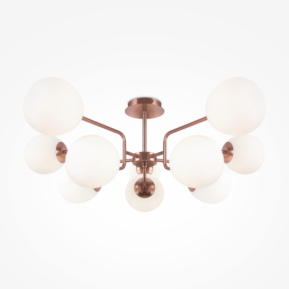 Люстра на штанге Maytoni Erich MOD221PL-10G