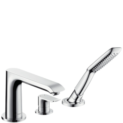Смеситель на борт ванны 3 отв. Hansgrohe Metris 31190000
