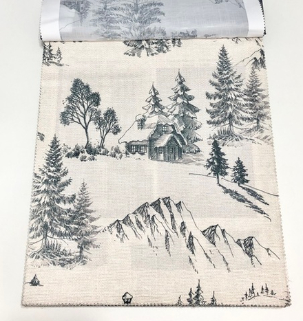 Ткань рогожка Anka Symfony of Colors Print Rex 104 арт. Tapestry 1 col. 1001 (высота 295 см)