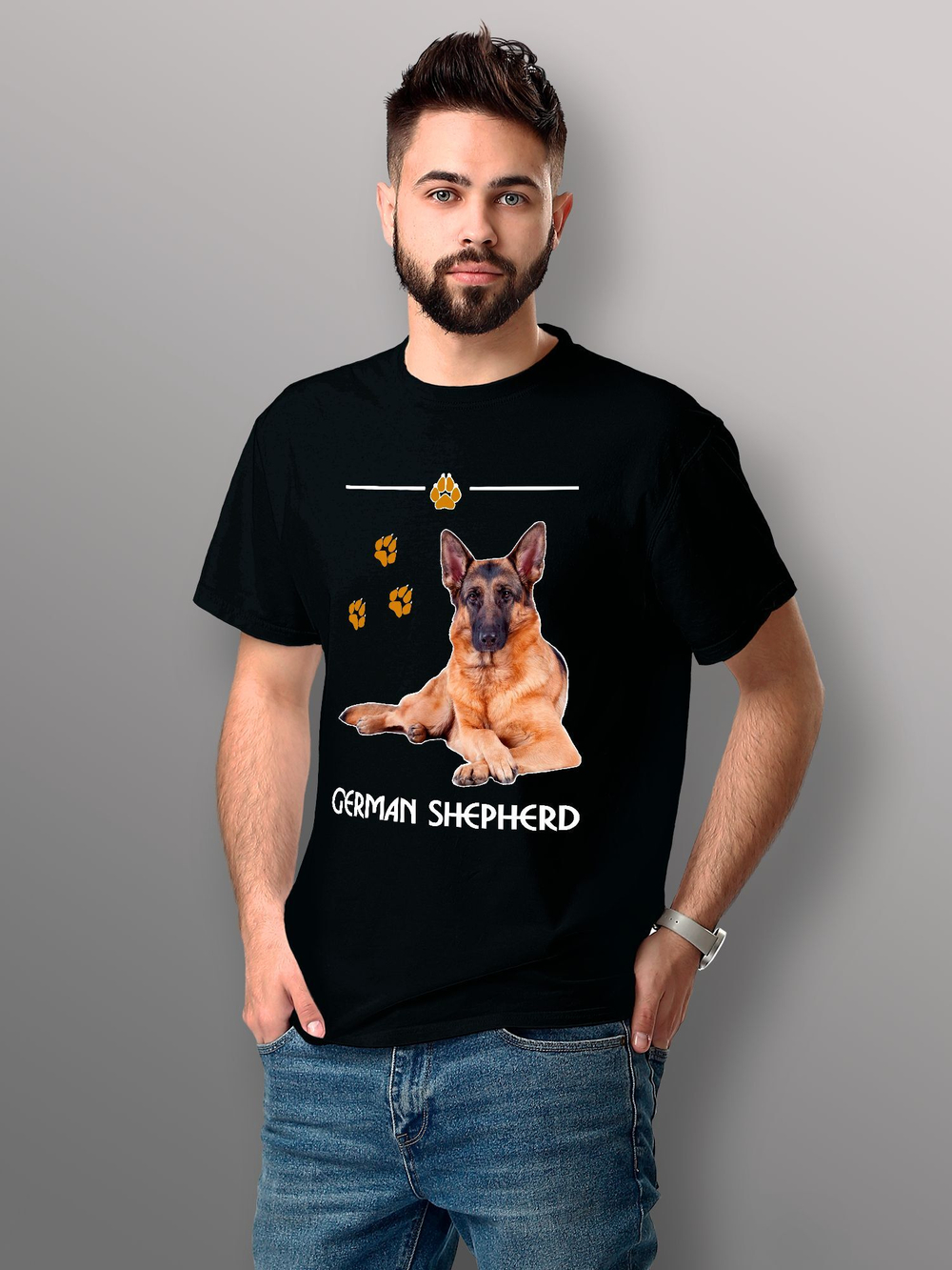 Футболка немецкая овчарка