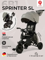 Велосипед трехколесный Qplay S700-17 SPRINTER SL Grey (Rub/Graphite)
