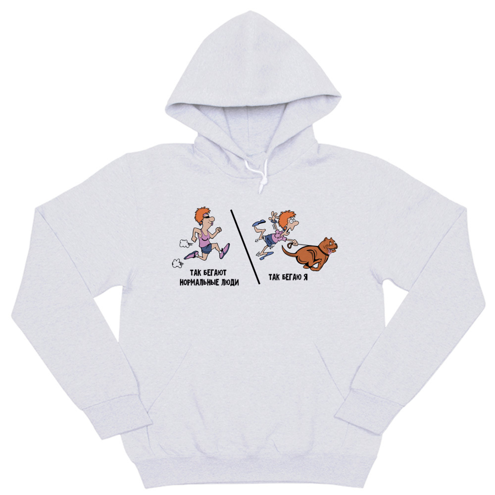 Толстовка "Как бегаю Я"