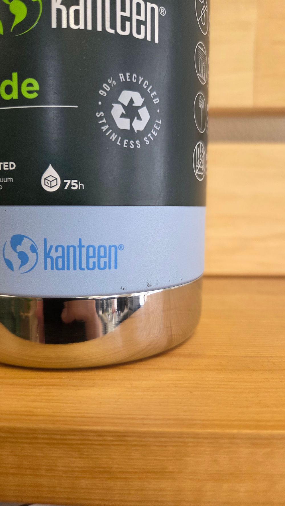 Термобутылка Klean Kanteen TKWide Twist Cap 32oz (946 мл) Clear Sky (витринный образец)