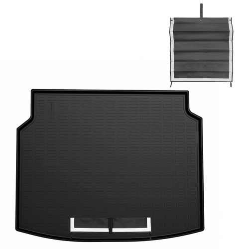 Коврик в багажник Norplast для Chery Tiggo 4 в кузове T19FL2 (2024-) Черный, арт.NPA00-T11-723-AP