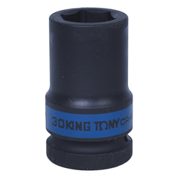 Головка торцевая ударная глубокая шестигранная 1&quot;, 30 мм KING TONY 843530M