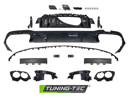 Задний бампер SPORT PDC BLACK для MERCEDES W213 20-23 4D