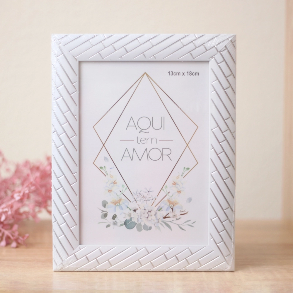 Фоторамка 13*18см «Флоренция» серый, пластик