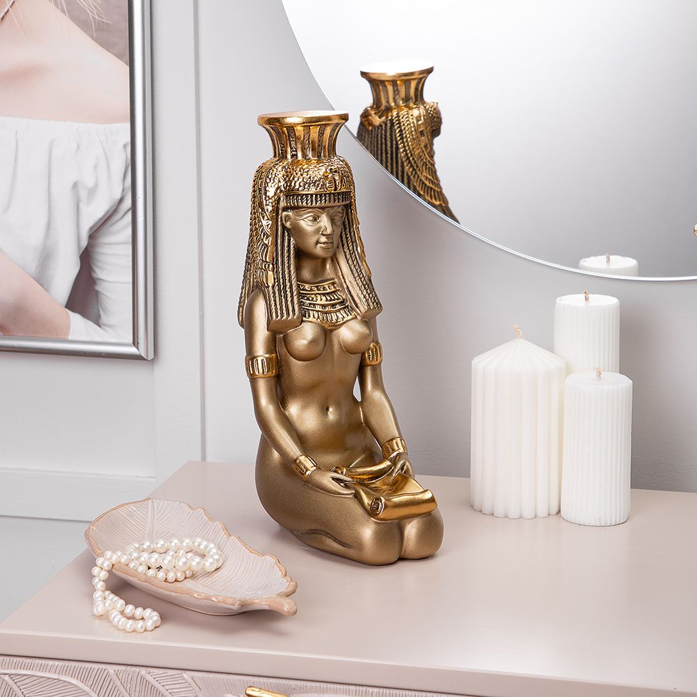 Девушка с папирусом Бронза