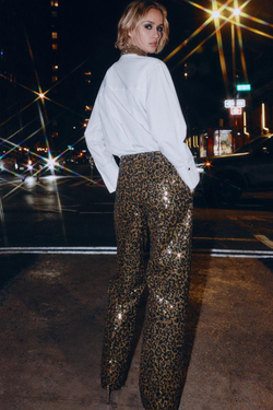 ZARA РУБАШКА ИЗ ПОПЛИНА С БУСИНАМИ НА ПЛАНКЕ, БЕЛЫЙ