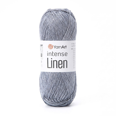 Пряжа YarnArt Intense Linen, Серый