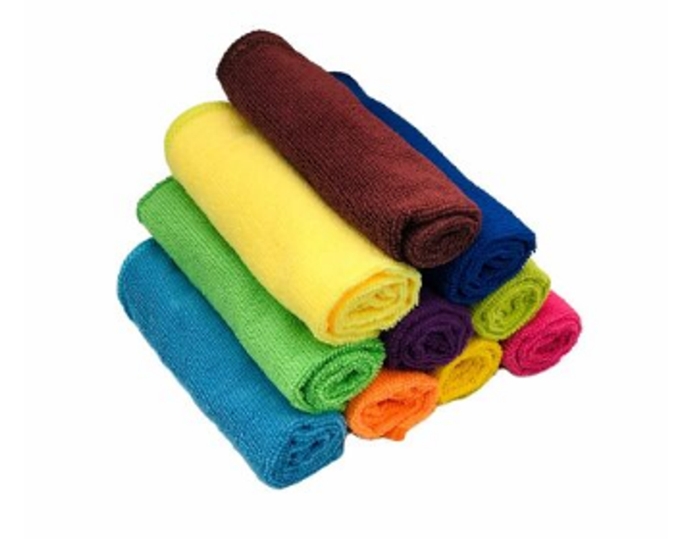 Салфетка микрофибра "Li-Sa" (10шт) 30х30см 44144