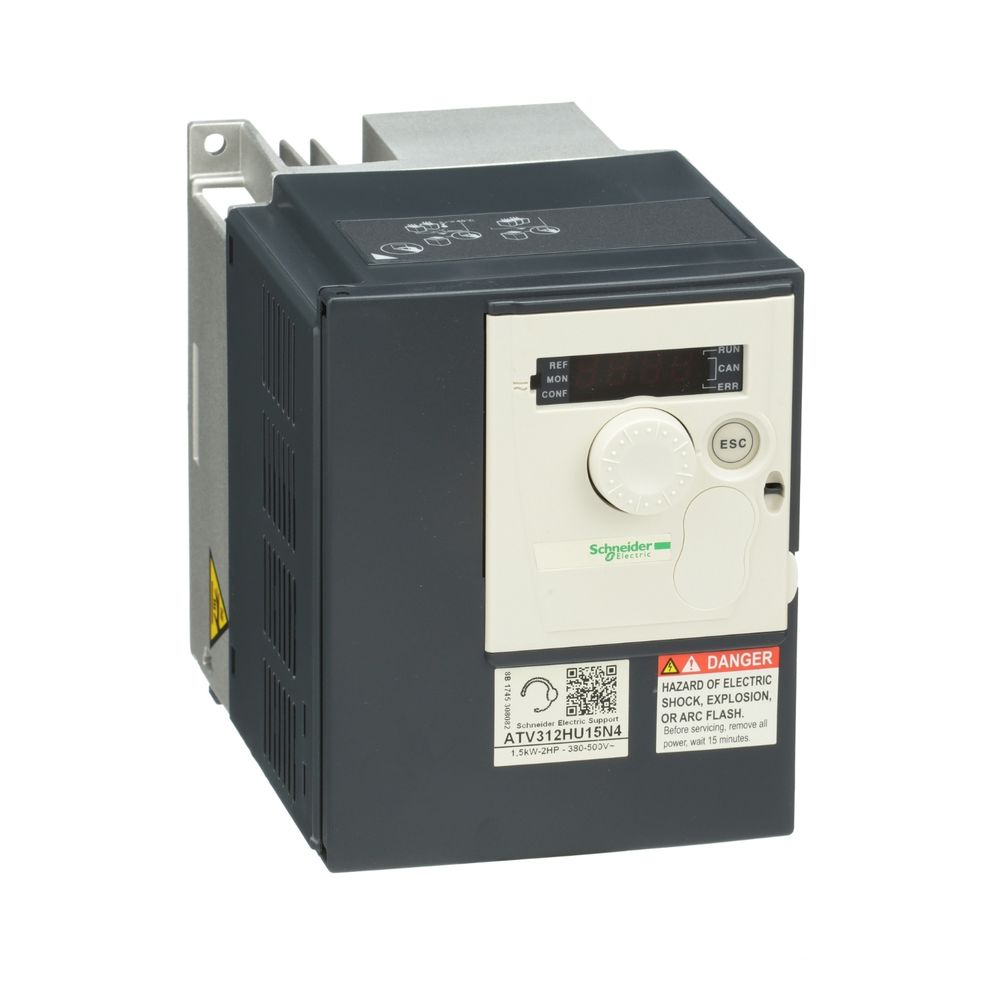 Частотный преобразователь 1,5кВт, 380В, 4,1А, Schneider Electric - ATV312HU15N4, Серия ATV312