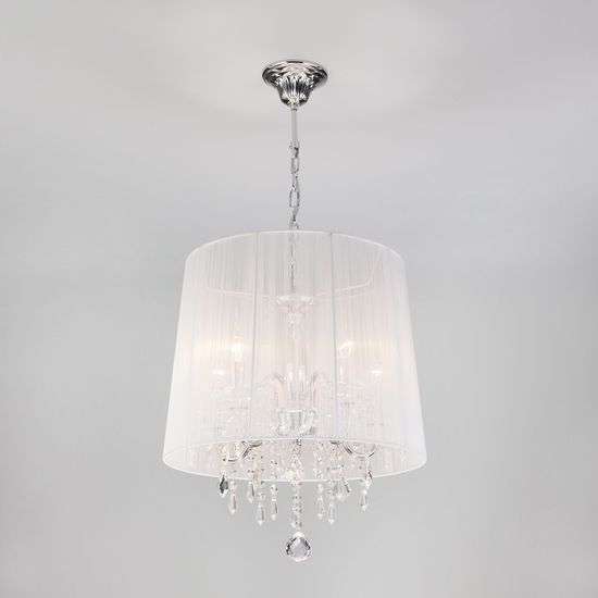 2045/5 / подвесной светильник /   хром/белый