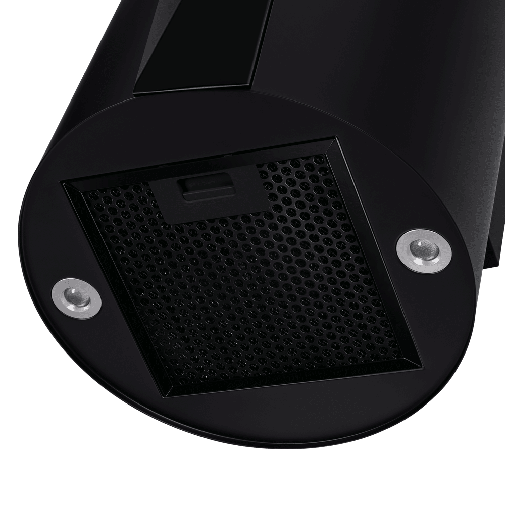Кухонная вытяжка Maunfeld Lee Light Isla 35 Sensor Black