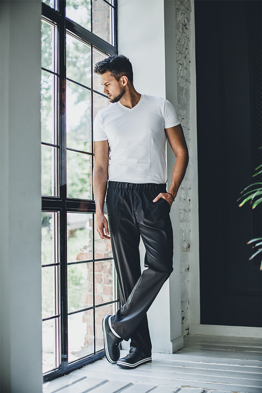 Брюки мужские м526 soft light черный