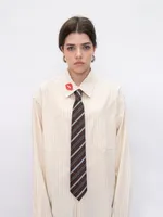 Галстук Ovum Полосатый Dusty Roast