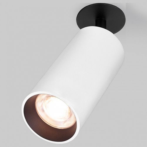 Спот Elektrostandard 25066/LED 15W 4200K белый/чёрный
