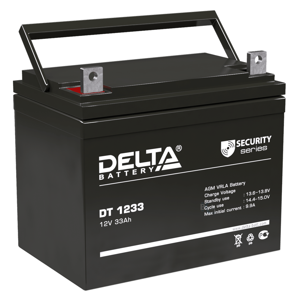 Аккумулятор Delta DT 1233 (AGM)
