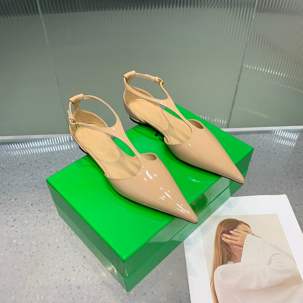 Bottega Veneta Rocket T-Bar Ballerina Flat