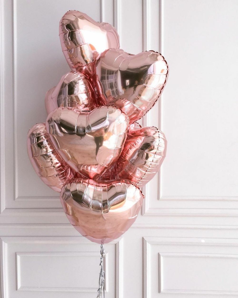 F Шар Сердце 18'' / 46 см Розовое золото (БГ-15)  Изображение2