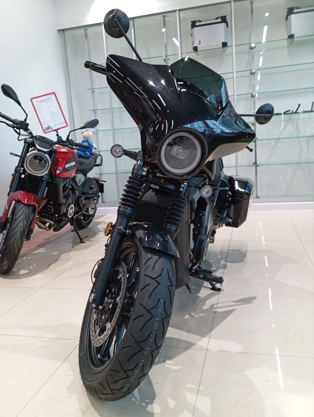 Мотоцикл Moto Morini CALIBRO BAGGER черный