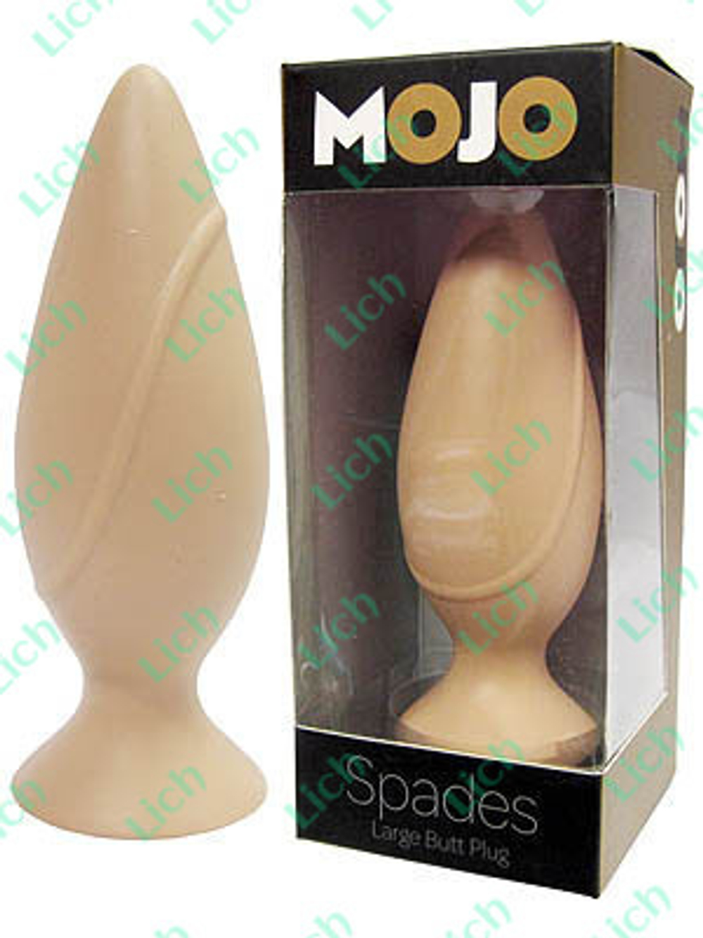 Анальная пробка телесного цвета, 12 см