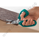 KRAFTOOL KEVLAR 205 мм, Технические ножницы по кевлару и стекловолокну (23207)