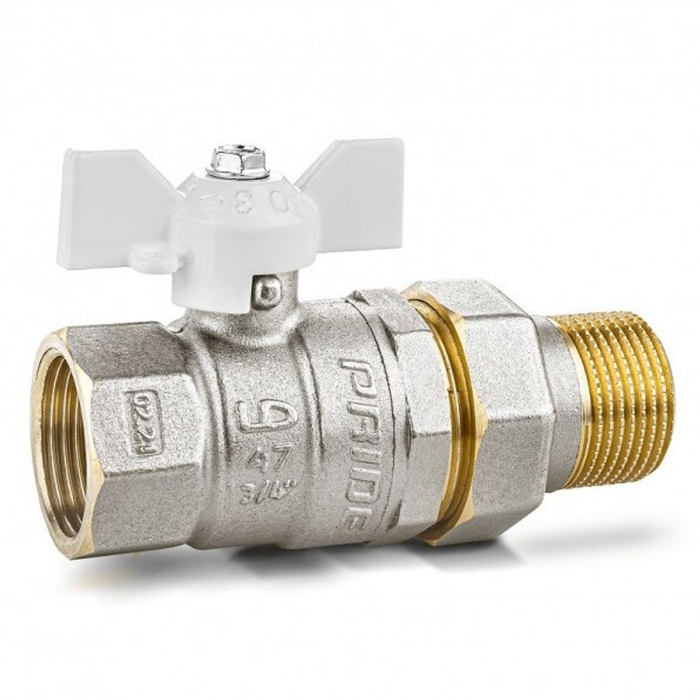 Кран Шаровой LD НР-ВР 3/4" (бабочка)