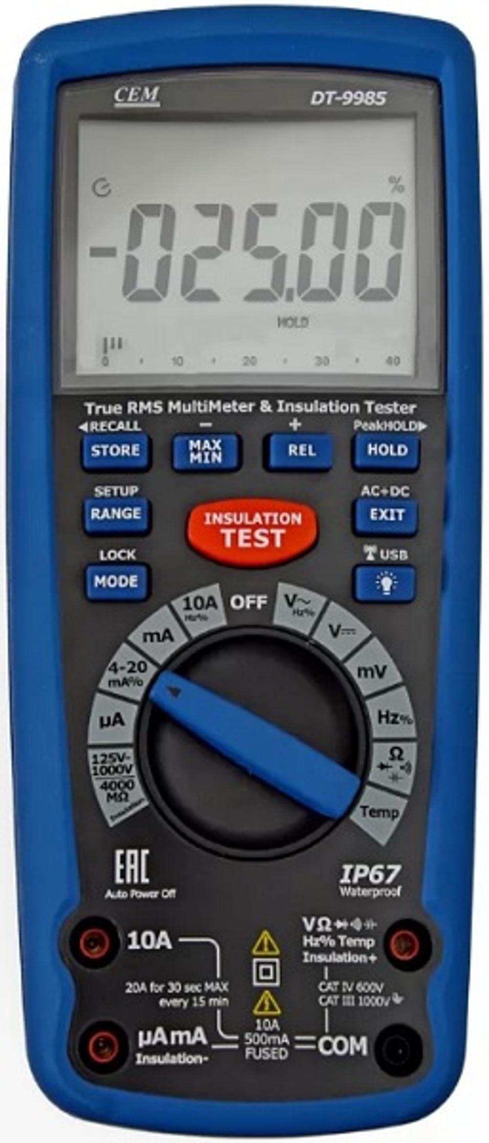 Мультиметр CEM DT-9985