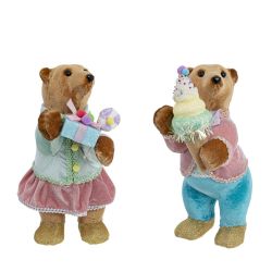 GAEM Украшение новогоднее "Медвежонок", L12 W17 H30 см, 2в.