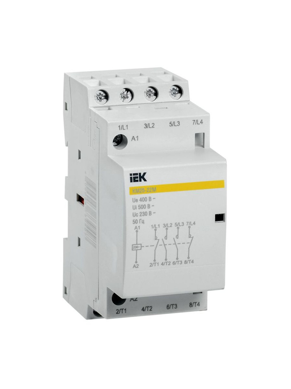 Контактор модульный КМ25-22М AC KARAT IEK MKK11-25-22