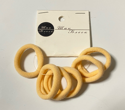 Резинки для волос "Огонёк", 3 см, (набор 6 штук), цвета МИКС