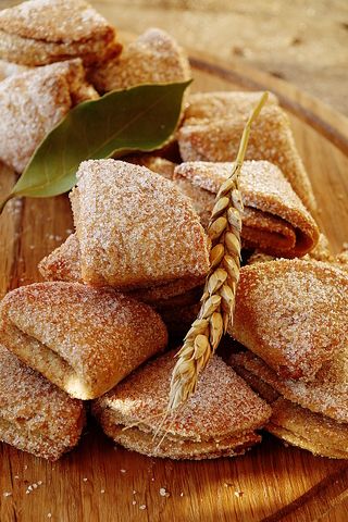 Цельнозерновое творожное печенье