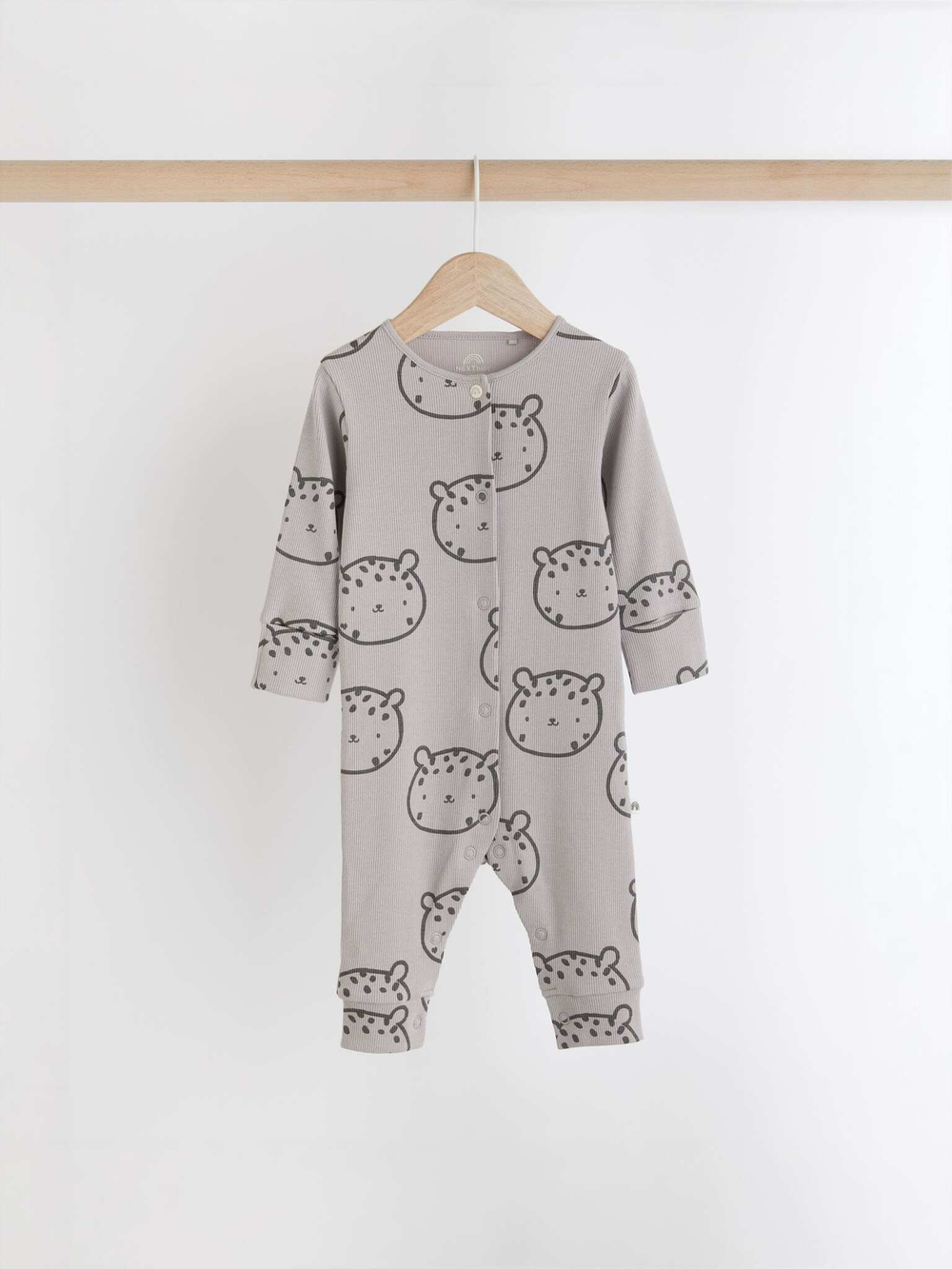 Комбинезон / Cлип для малышей Next N77-787, 3 шт., Бежевый, Серый