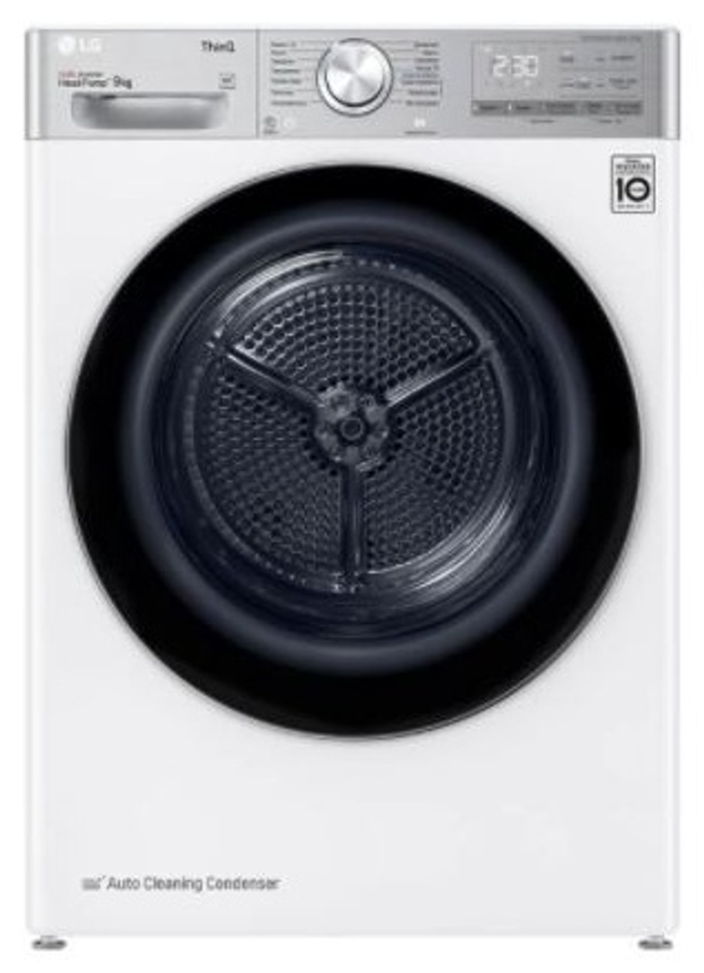 Сушильная машина LG DC90V9V9E белый