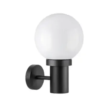 Уличный настенный светильник 1*Е27 373610 чёрный Bolla Lightstar