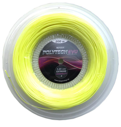 Теннисные струны Topspin Poly Tech Evo (200m) - neon yellow - желтый