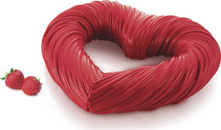 Форма для запекания Silikomart Forma do ciasta Heartbeat, круглая, силикон, 25 см