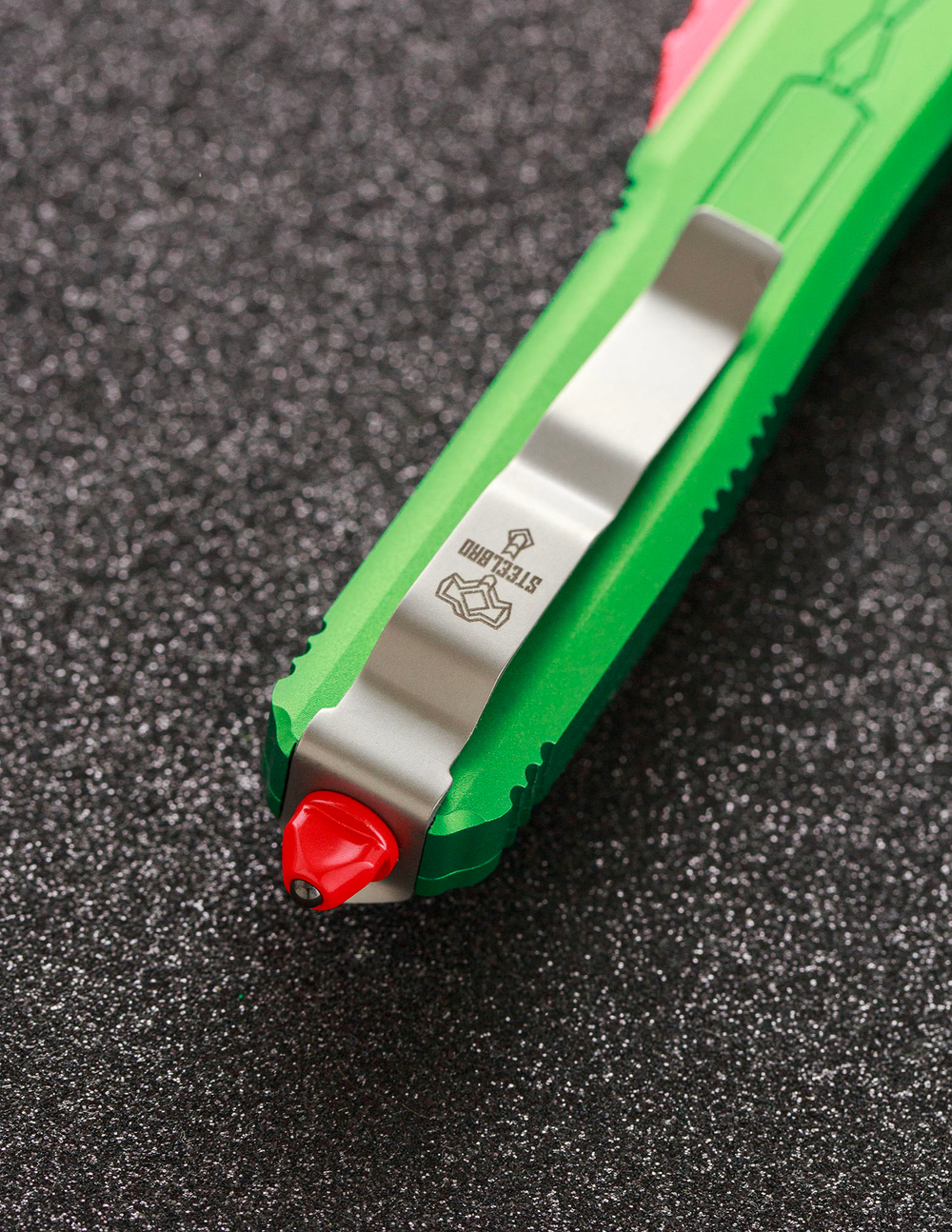 Автоматический складной нож Ultratech Bounty Hunter T/E VG10 123-10BHT (светло-зеленый)