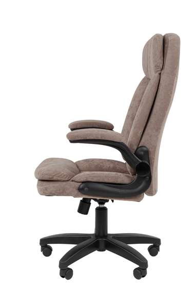 Кресло Chairman Home 533 Россия ткань S темно-бежевый