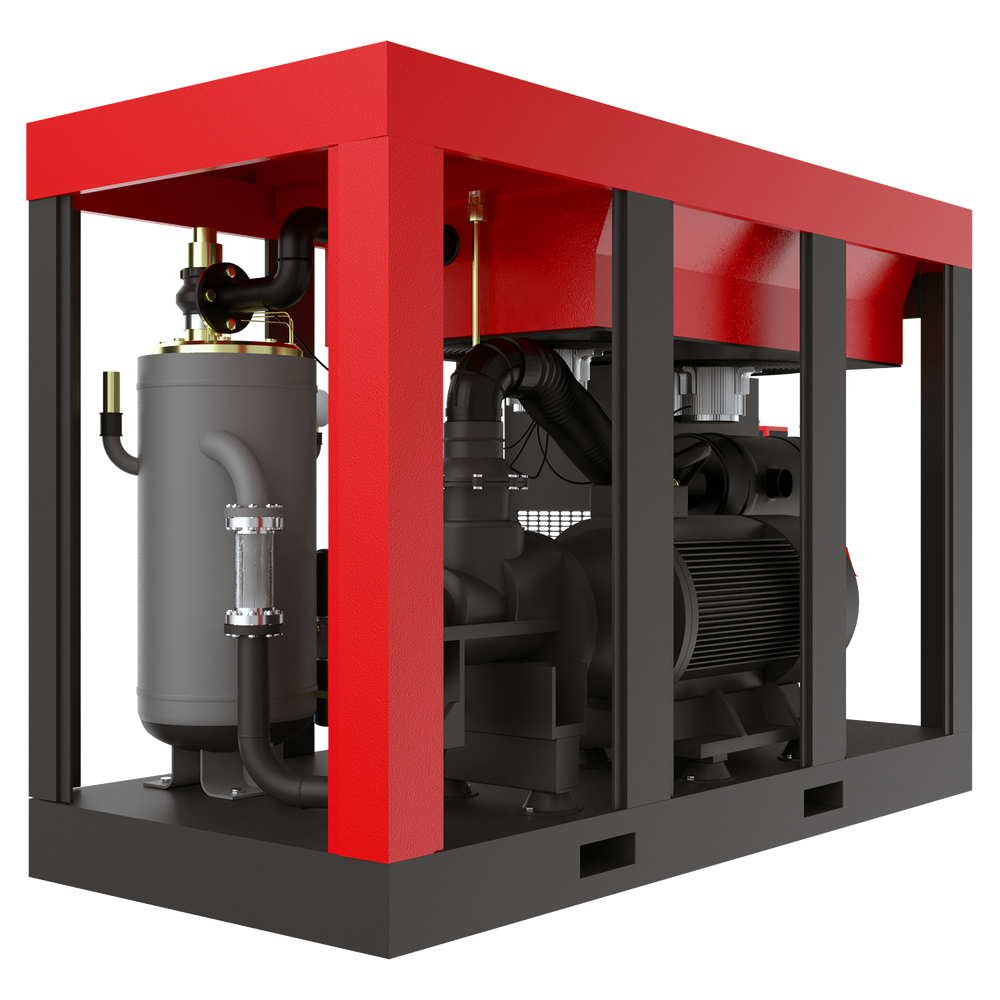 HRS-9530500 Винтовой компрессор с прямым приводом Harrison: 30500 л/мин, 8 бар, 185 кВт