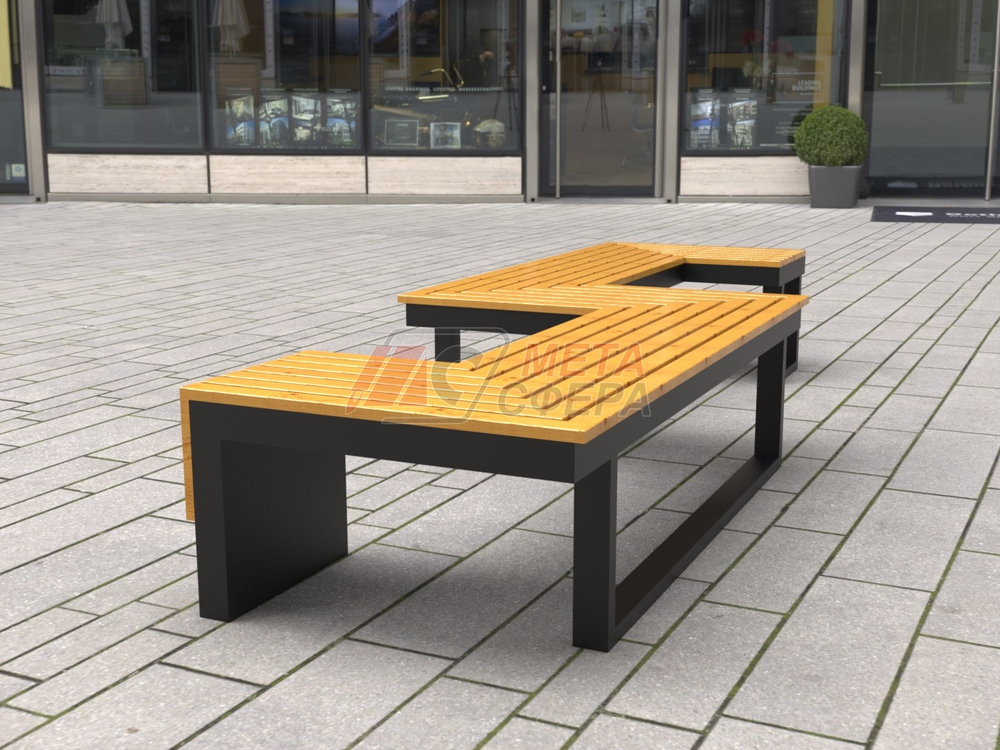 Скамейка Concrete Urban 1