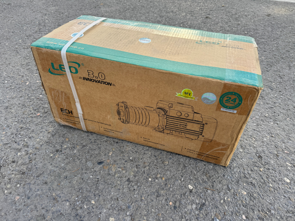 Насос центробежный многоступенчатый горизонтальный LEO ECHm10-30