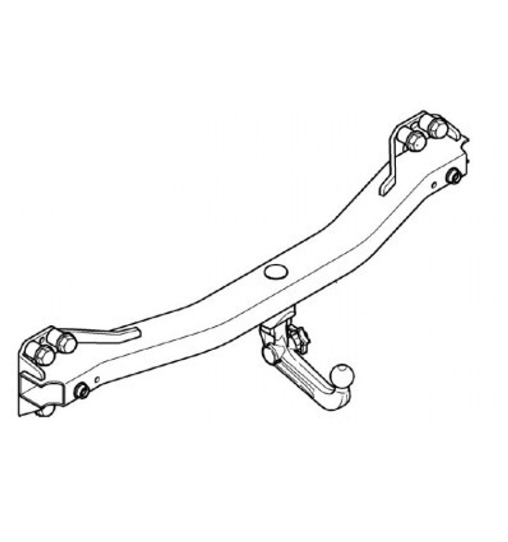 Фаркоп Westfalia 321736600001 Volkswagen Touareg 2002-, Porsche Cayenne 2002-(паспорт и сертификат в комплекте)(без электрики)
