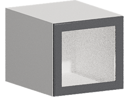 Кухня Модуль ШВГС 519 Графит / Графит Софт