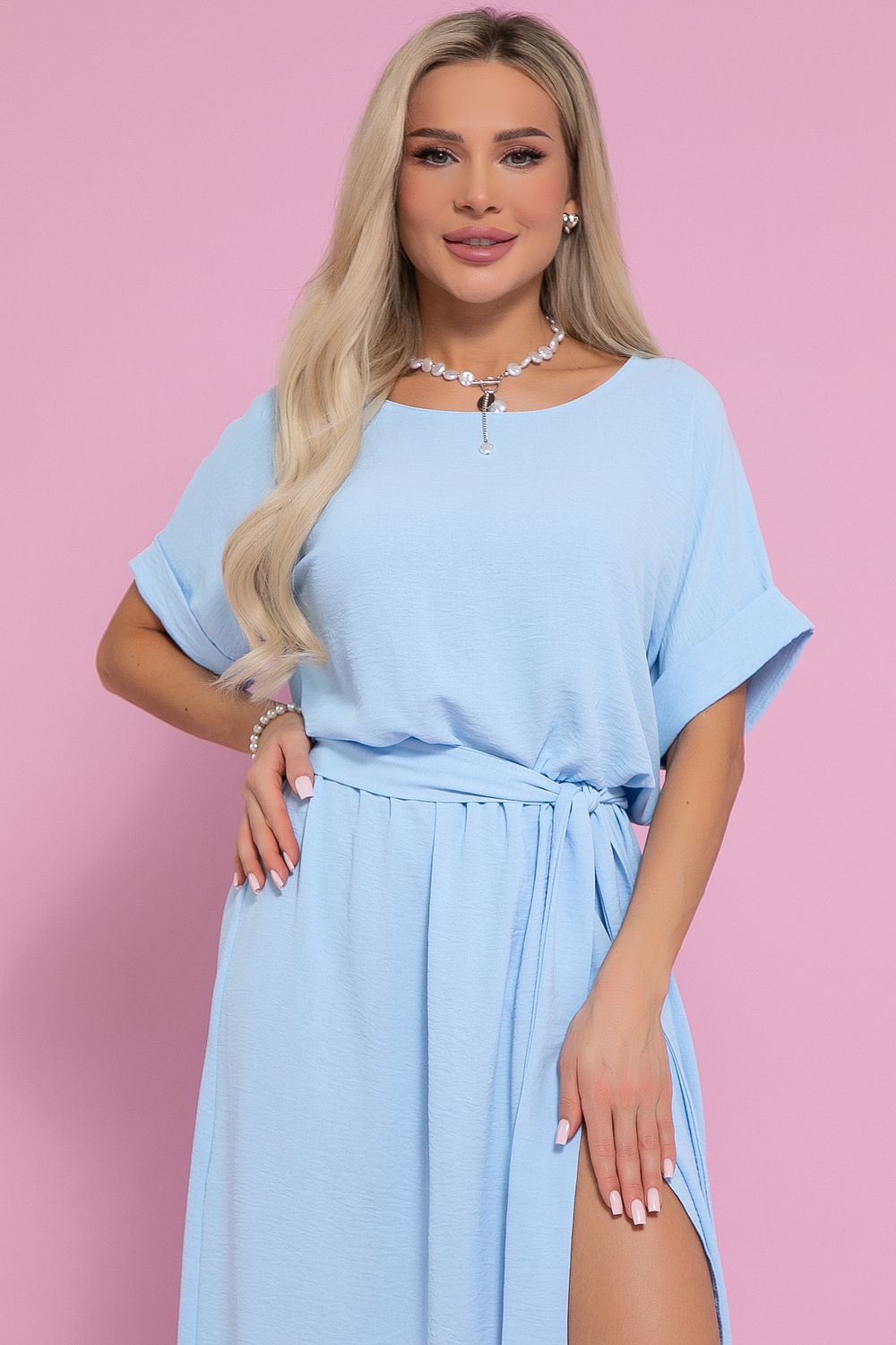 Платье Амели (нежно-голубое) П12739-8М LT Collection