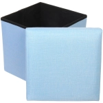 Короб для хранения вещей складной «ВЕСТА», цвет пастельно голубой, 31*31*30.5см