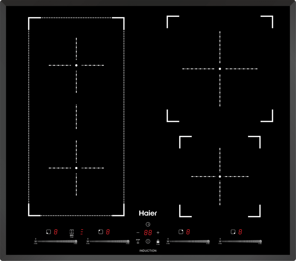 Стеклокерамическая варочная поверхность Haier HHY-Y64FVB