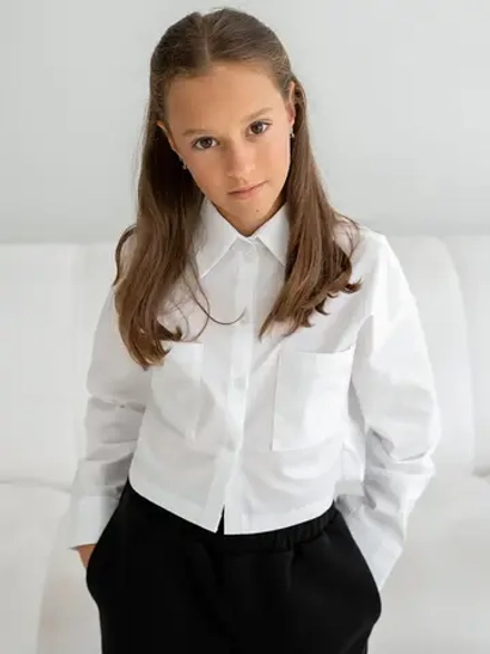 Школьная блузка для девочки