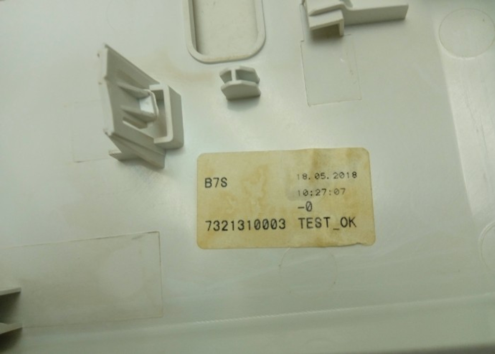 RGE785P2XSWI кт133 Лицевая панель для стиральной машины Beko 7321310003 б/у